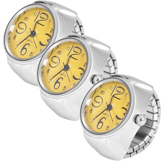 Foto 2 | Anillo con Reloj Analógico High Monaco Mxtww-003 3 Piezas
