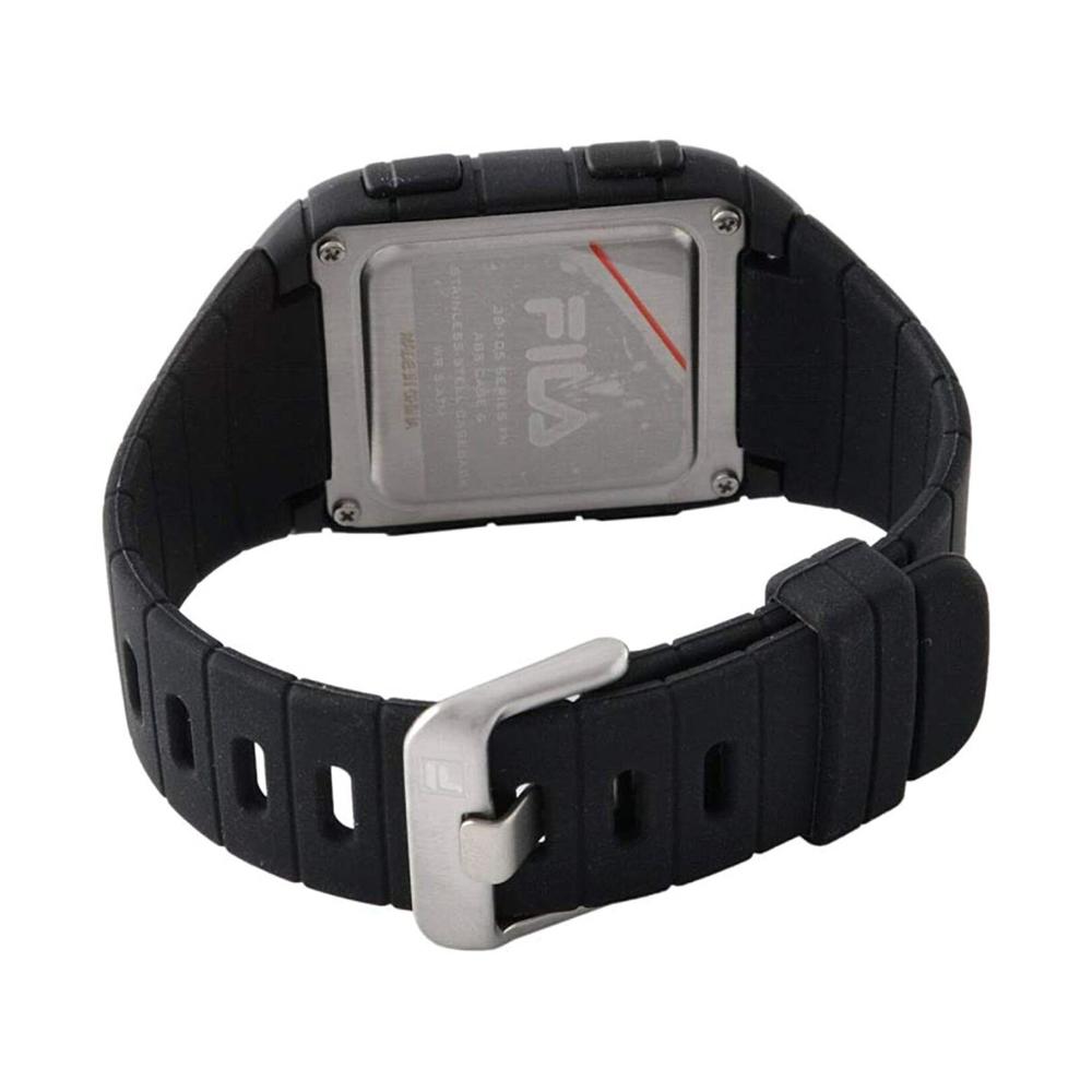 Foto 4 pulgar | Reloj Fila 38-105-006 Filastyle World Time Alarma/luz/calendario-negro