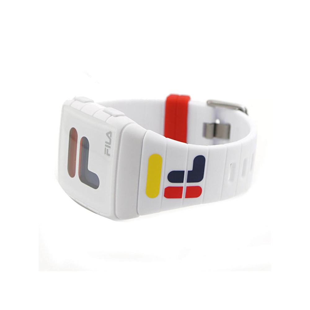 Foto 3 pulgar | Reloj Fila 38-105-007 Filastyle World Time Alarma/luz/calendario-blanco