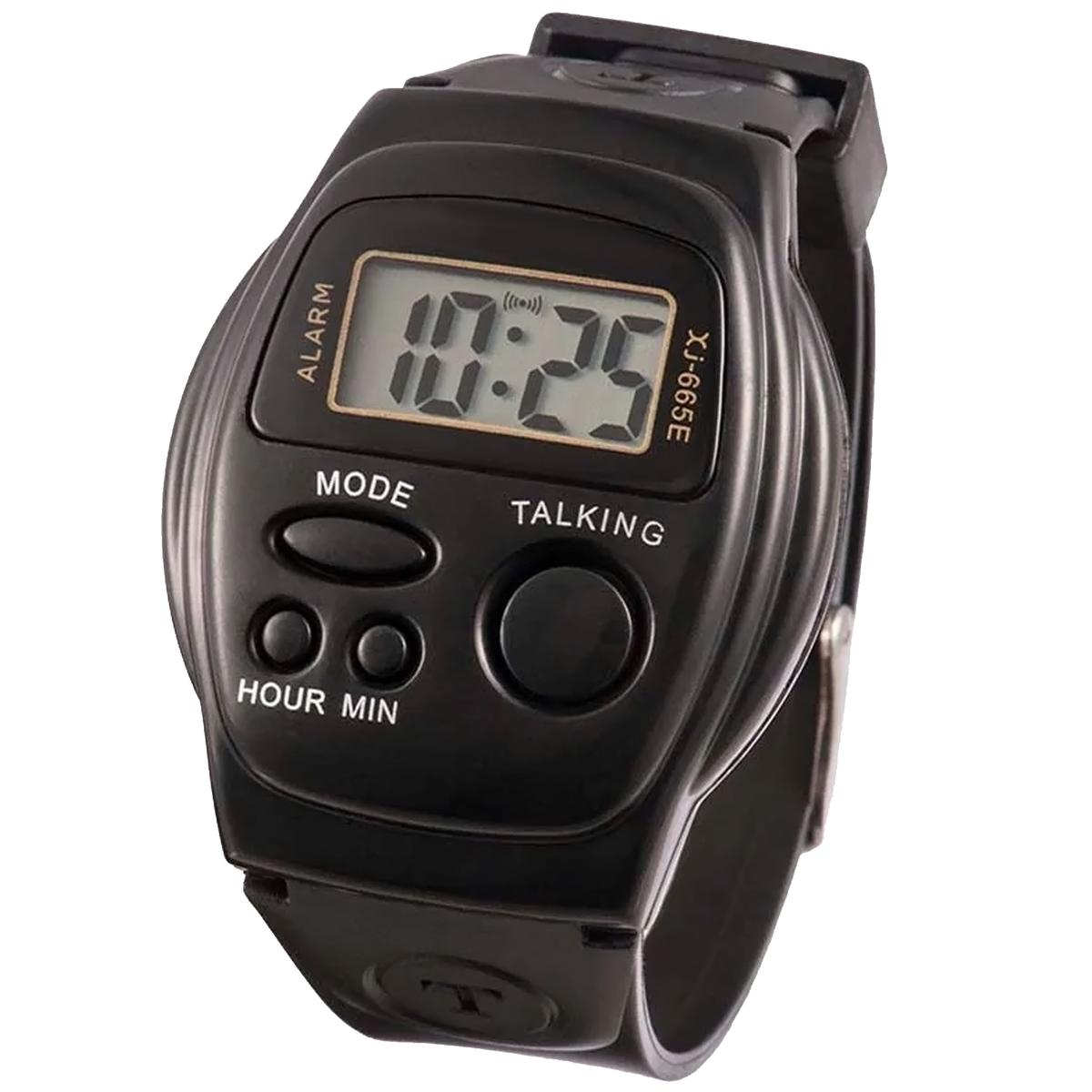 Reloj Parlante Fullmedix Mxttj-001 Negro