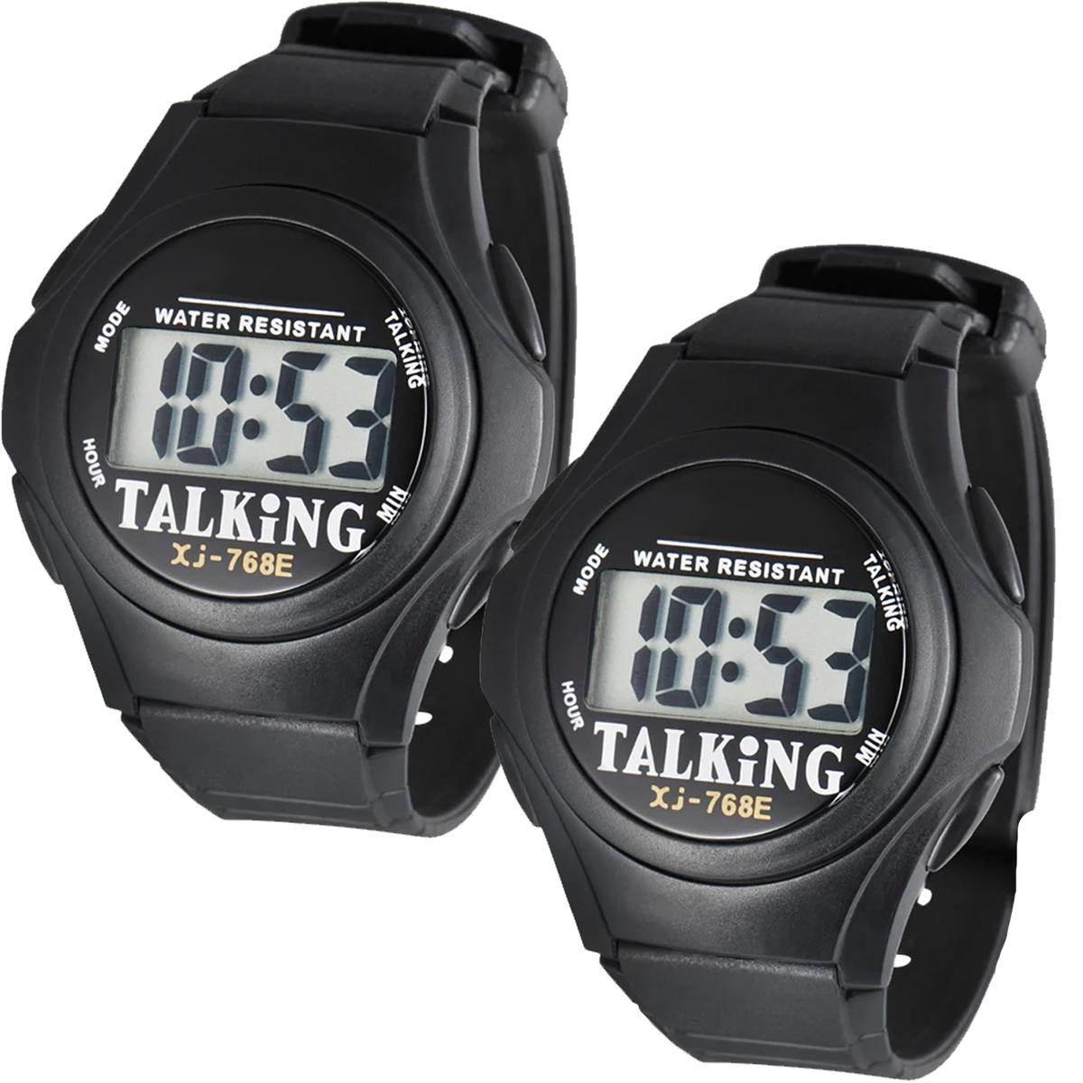 Reloj para Ciegos Fullmedix Mxadx-002 2 Piezas Negro