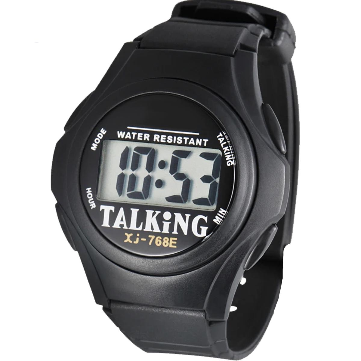 Reloj Parlante Fullmedix Mxadx-001 Negro