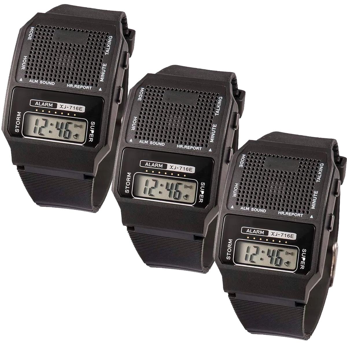 Reloj FullMedix Negro 3 Piezas