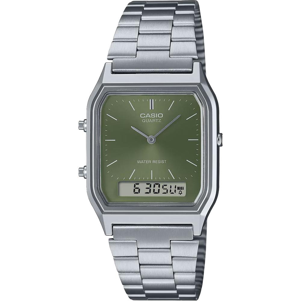 Foto 1 | Reloj Casio Aq-230a-3amqycf Vintage-acero