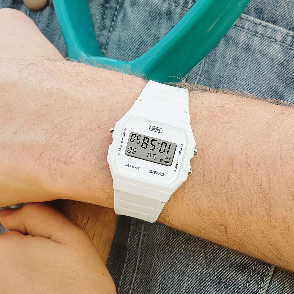 Foto 3 | Reloj Casio F-91wb-7acf Pop-blanco