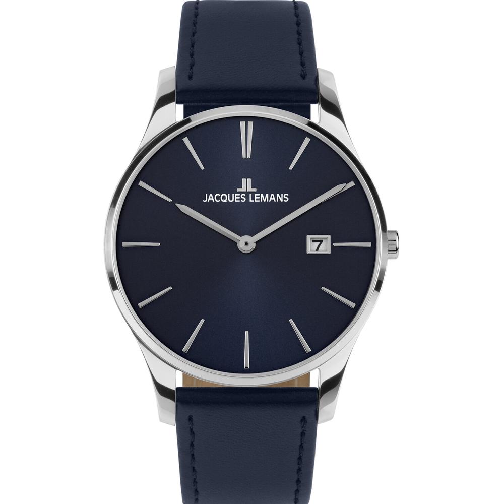 Foto 1 | Reloj Jacques Lemans 1-2122C London Fechador Azul