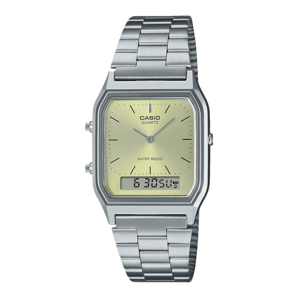 Foto 2 pulgar | Reloj Casio Plateado Unisex