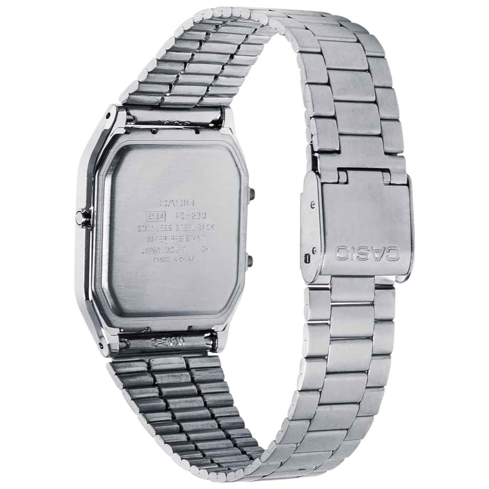 Foto 4 pulgar | Reloj Casio Plateado Unisex