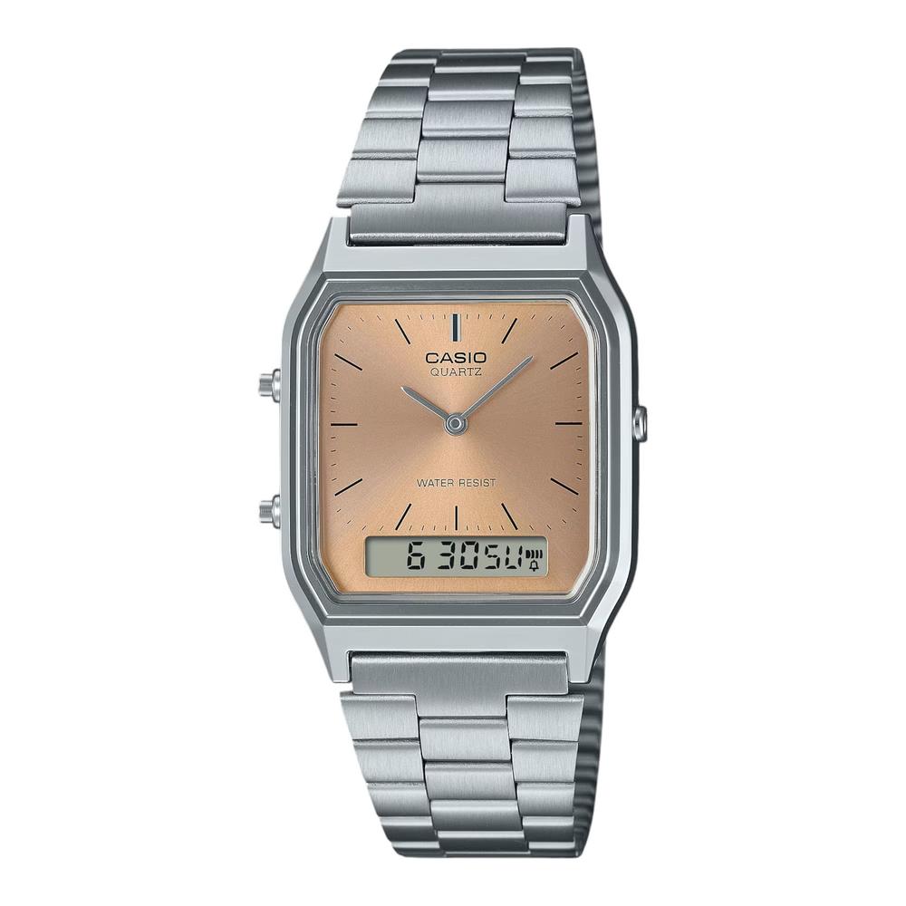 Foto 1 | Reloj Casio Plateado Unisex