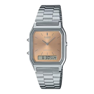 Foto 1 | Reloj Casio Plateado Unisex