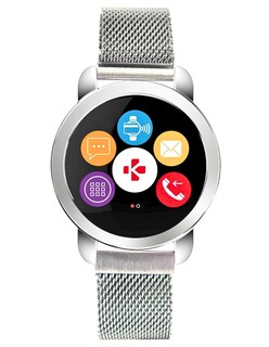 Foto 1 | Reloj Inteligente Zecircle 2 De Acero Inoxidable Mykronoz Color Plateado