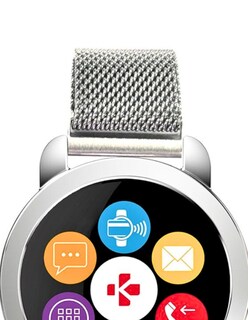 Foto 2 | Reloj Inteligente Zecircle 2 De Acero Inoxidable Mykronoz Color Plateado
