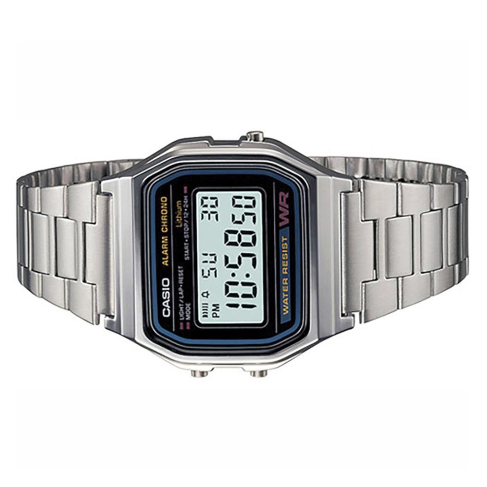 Foto 2 | Reloj Casio A158wa-1r Vintage Retro-acero