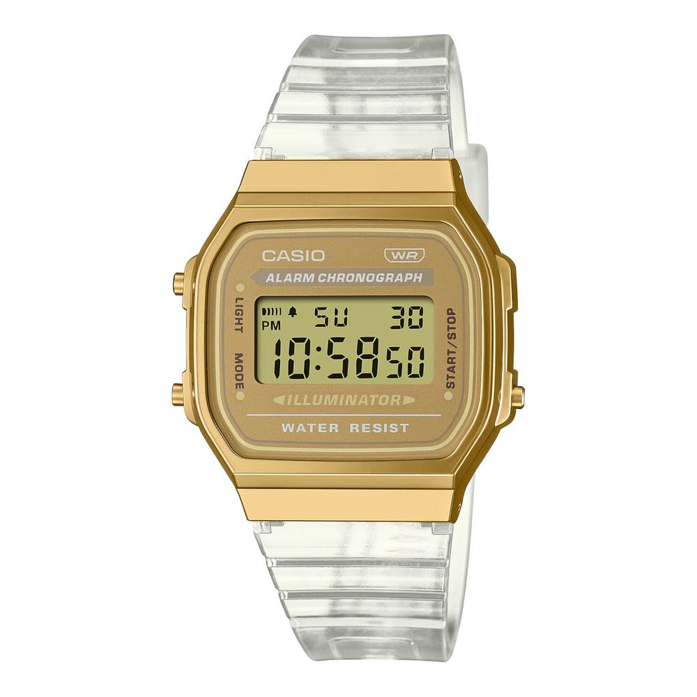 Foto 2 pulgar | Reloj Casio A168xesg-9avt Vintage-dorado
