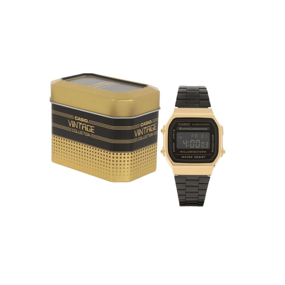 Foto 3 | Reloj Casio A168wegb-1bvt Vintage Retro-dorado