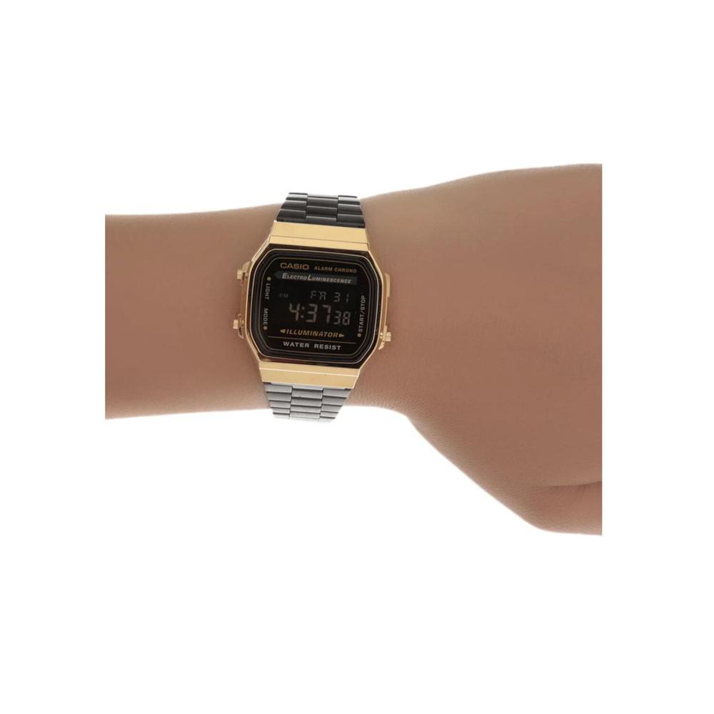 Foto 4 | Reloj Casio A168wegb-1bvt Vintage Retro-dorado