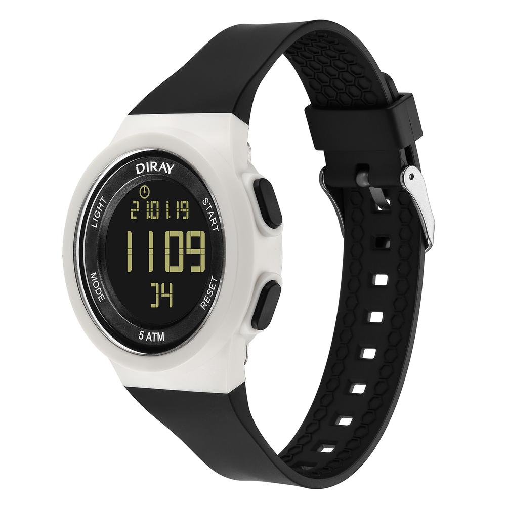Foto 3 pulgar | Reloj De Pulsera Diray Para Unisex Dr348gdh4 Color Blanco