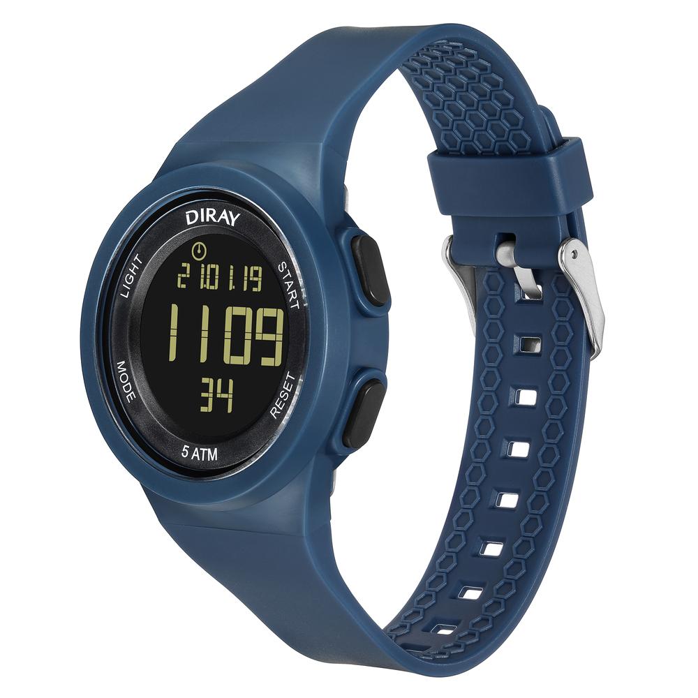 Foto 2 | Reloj De Pulsera Diray Para Hombre Dr348gdh2 Color Azul