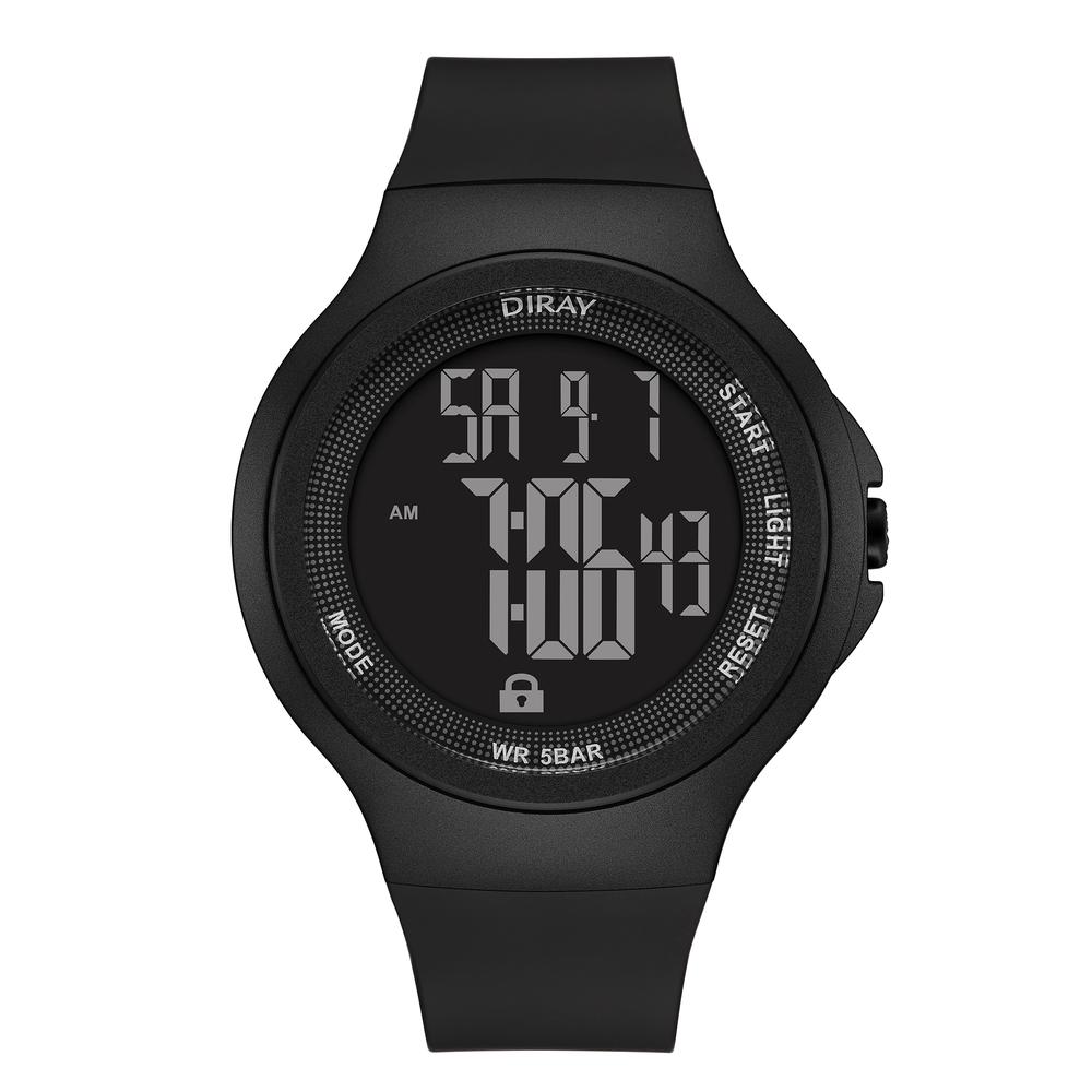 Foto 1 | Reloj De Pulsera Diray Para Unisex Dr24701-6 Color Negro