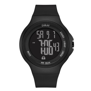 Foto 1 | Reloj De Pulsera Diray Para Unisex Dr24701-6 Color Negro