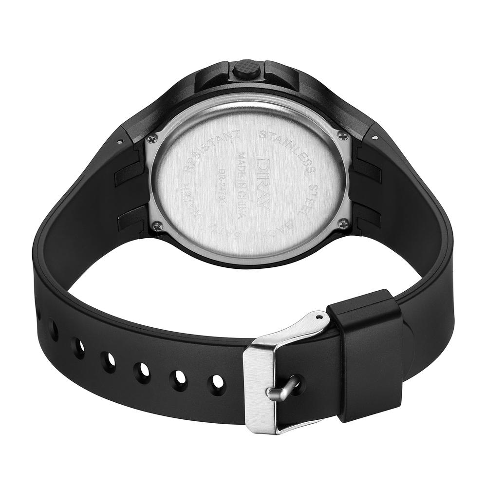 Foto 3 | Reloj De Pulsera Diray Para Unisex Dr24701-6 Color Negro