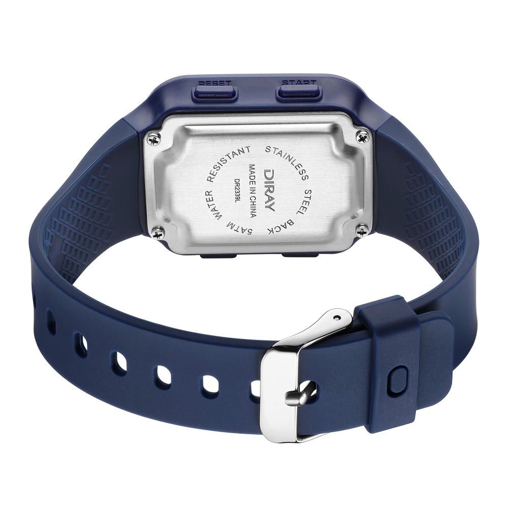 Foto 4 pulgar | Reloj De Pulsera Diray Para Hombre Dr2339l06 Color Azul