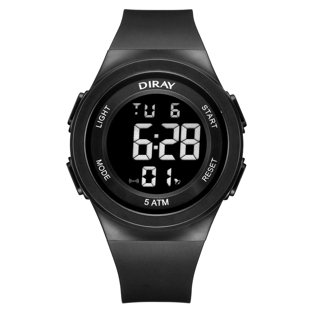 Foto 1 | Reloj de Pulsera Diray DR348GDH1 Negro Unisex