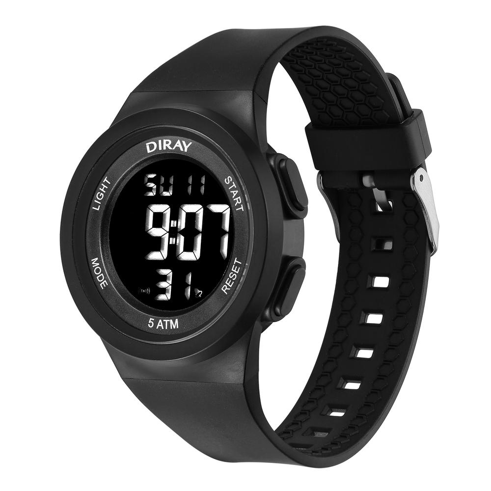 Foto 2 | Reloj de Pulsera Diray DR348GDH1 Negro Unisex