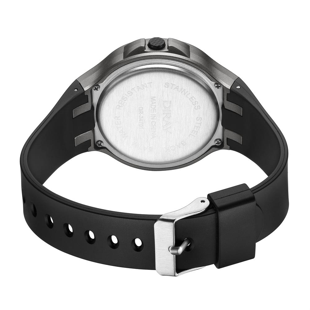 Foto 4 pulgar | Reloj de Pulsera Diray DR24701-2 color Plomo Unisex