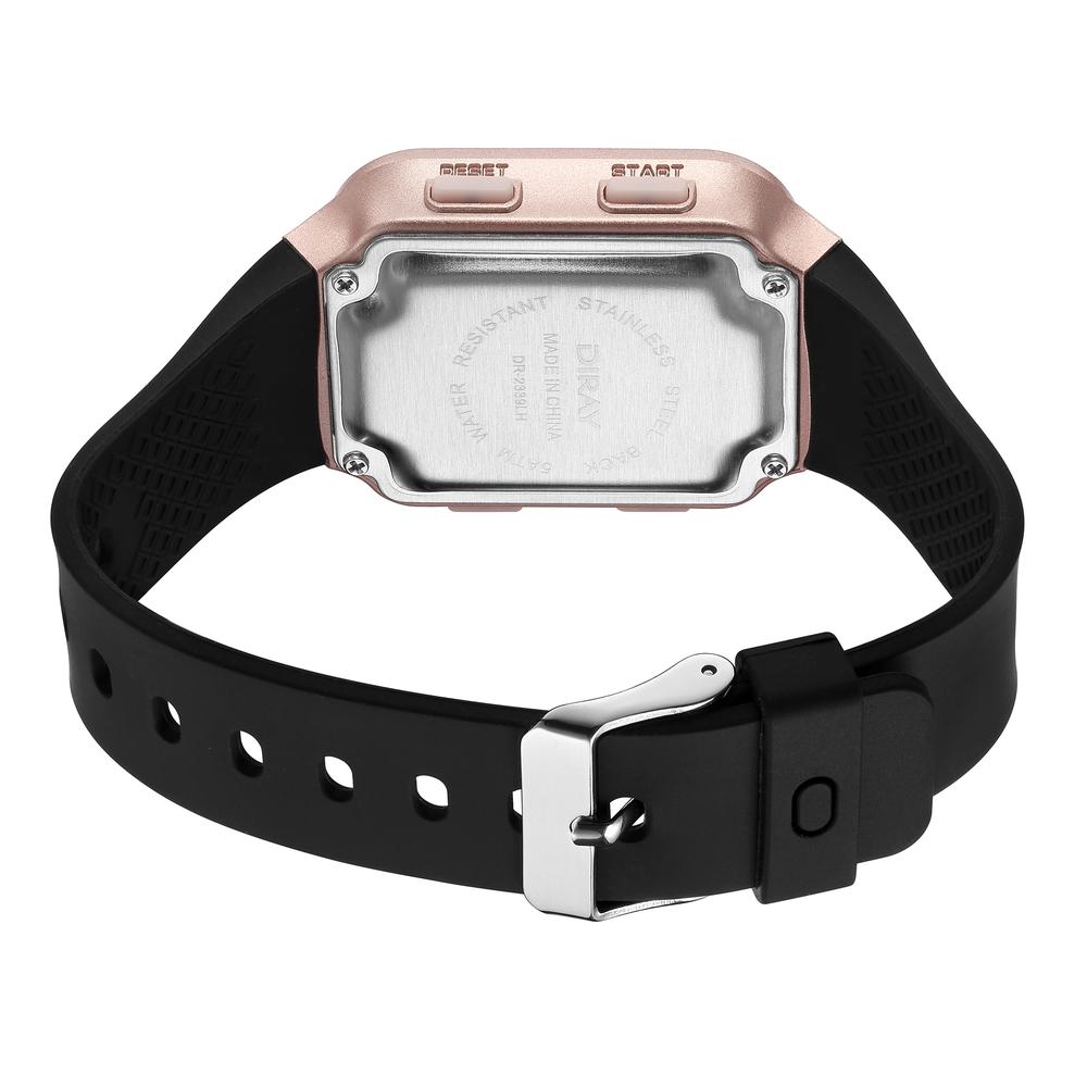 Foto 3 | Reloj de Pulsera Diray DR2339LH3 Negro Unisex