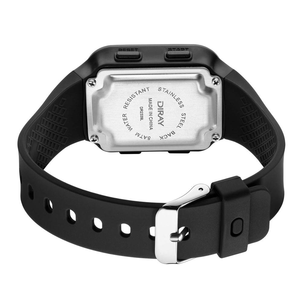 Foto 4 pulgar | Reloj de Pulsera Diray DR2339L01 Negro Unisex