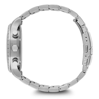 Foto 2 | Attitude Chrono 42, Black Dial, Silver Bezel, Silver Sst Bracelet