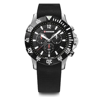 Foto 1 | Reloj Wenger Seaforce Chrono Ø43 Black Dial