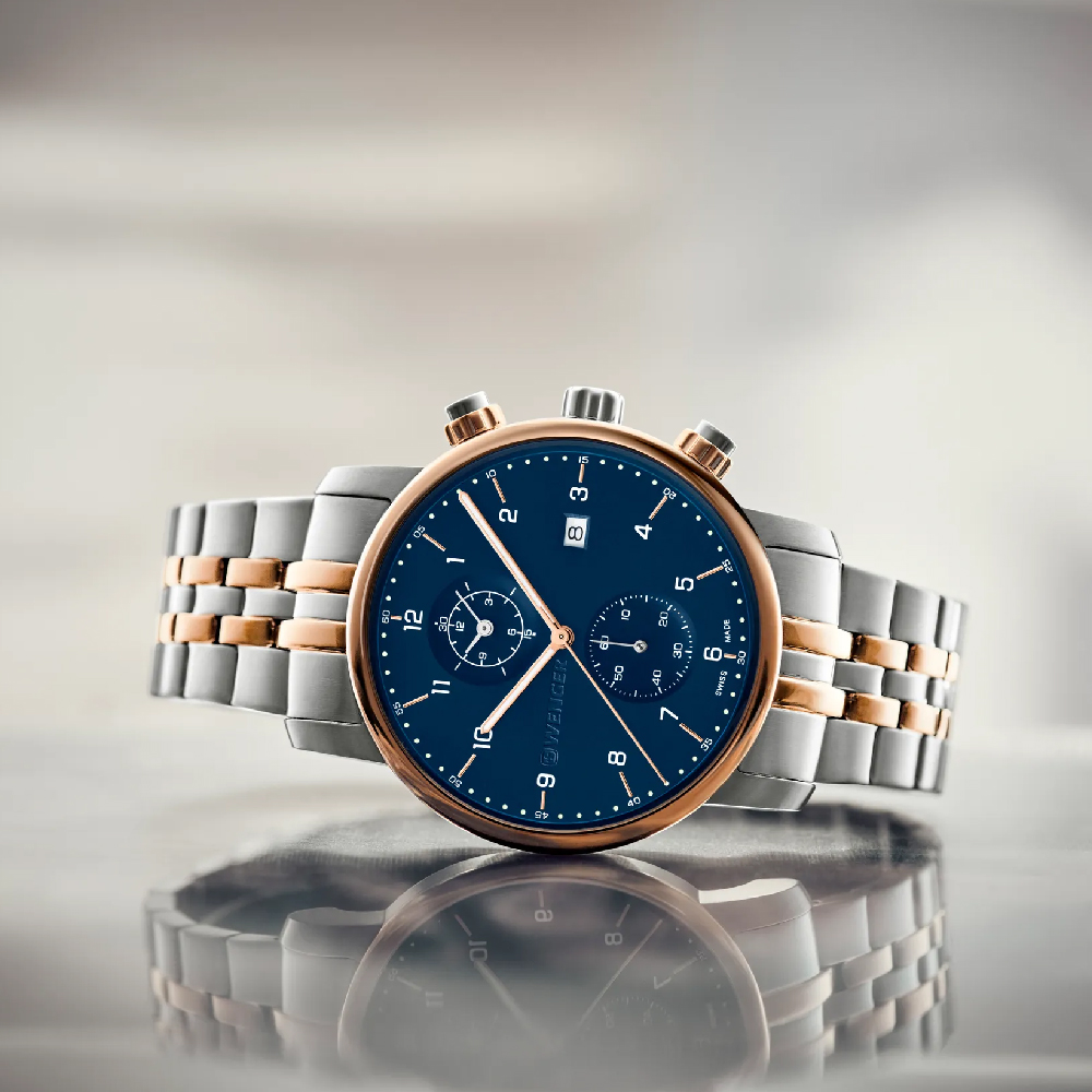 Foto 5 pulgar | Reloj Wenger Urban Classic Chrono 42 Blue Dial