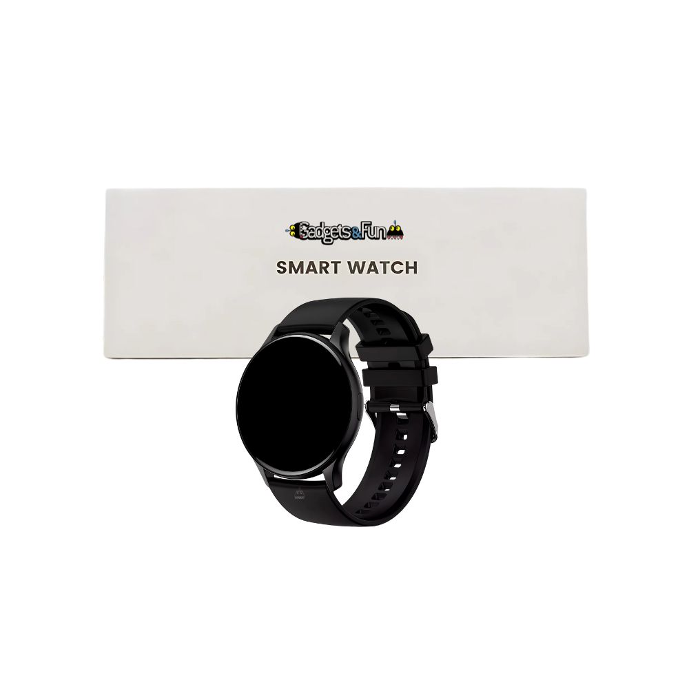 Foto 5 pulgar | Smartwatch Gadgets & Fun Negro