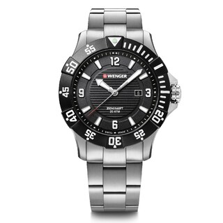 Foto 1 | Reloj Wenger Seaforce Ø43 Black Dial
