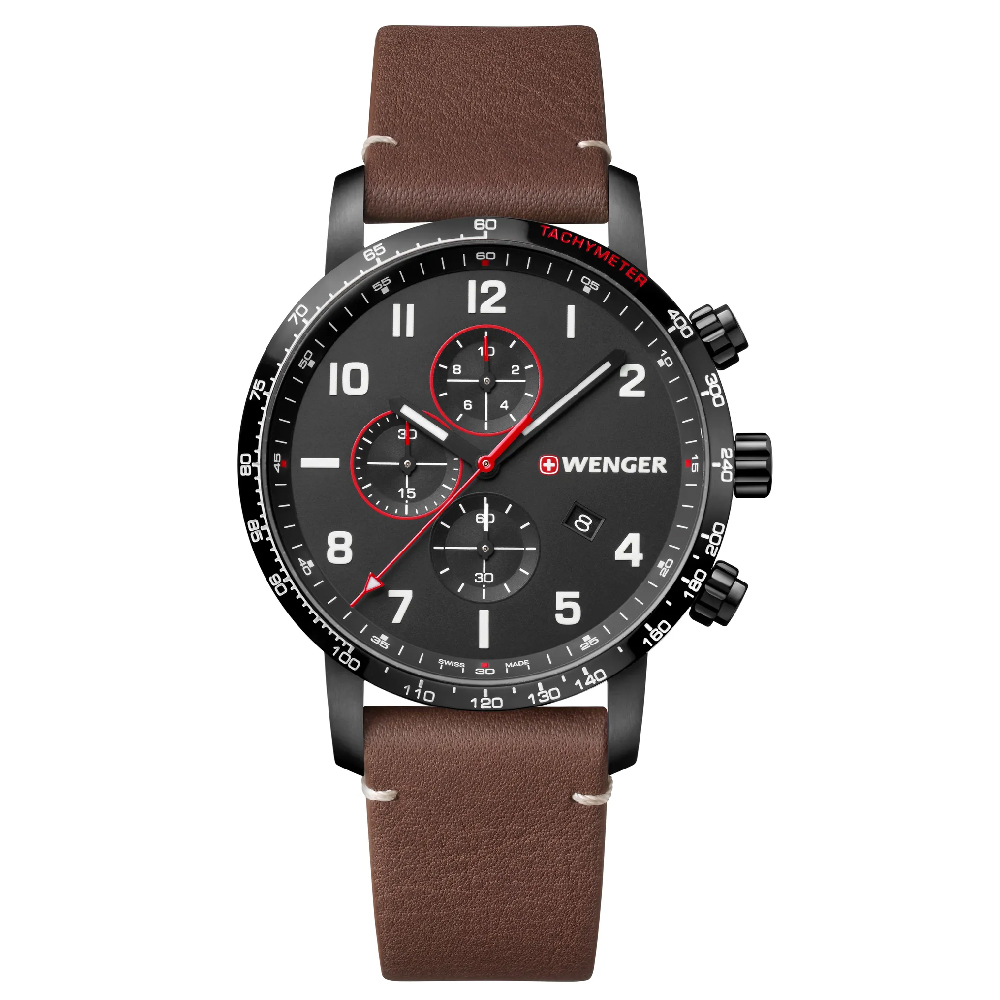 Reloj Wenger Unisex Attitude Chrono Café