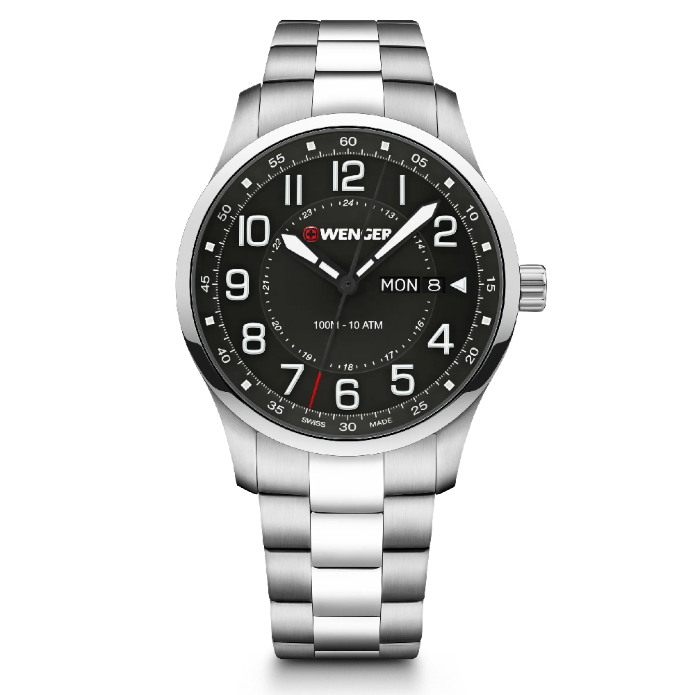 Reloj Wenger Unisex Attitude 42 Plateado