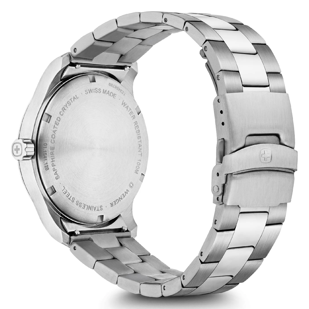 Foto 4 pulgar | Reloj Wenger Unisex Attitude 42 Plateado