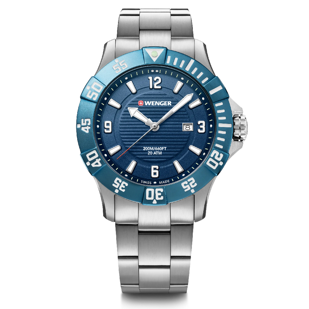 Reloj Wenger Unisex Seaforce Plateado