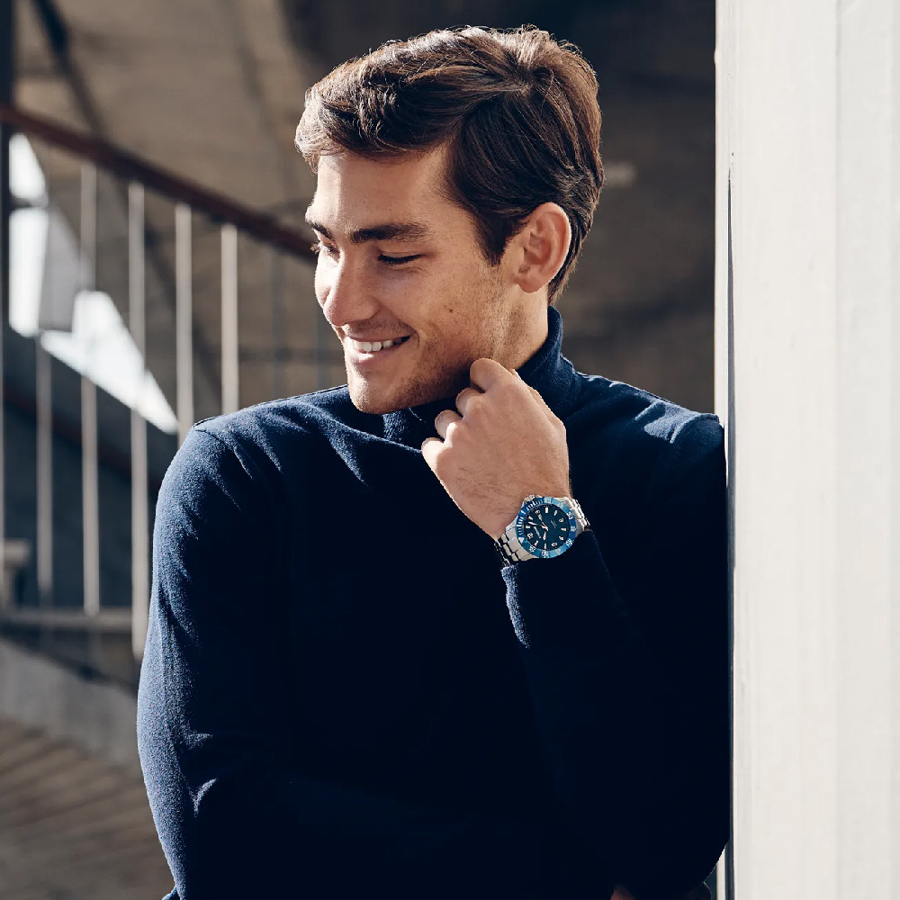 Foto 5 pulgar | Reloj Wenger Unisex Seaforce Plateado