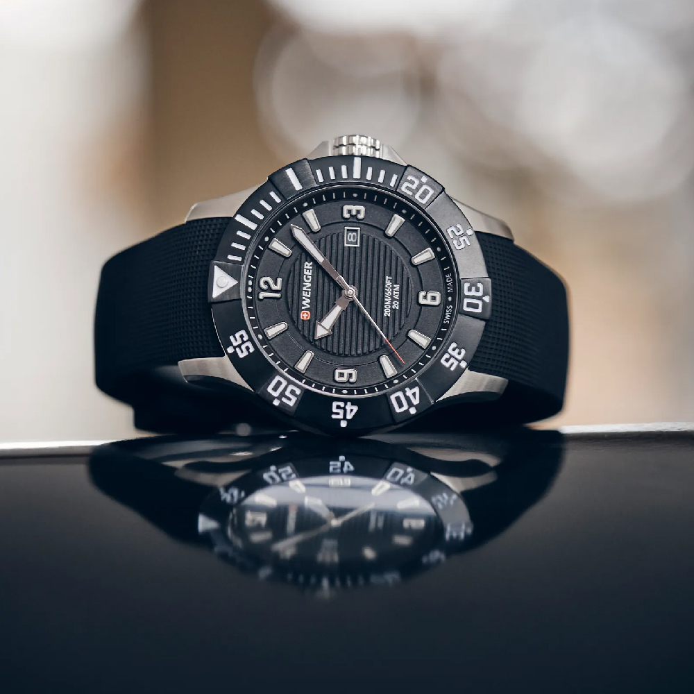 Foto 5 pulgar | Reloj Wenger Unisex Seaforce Negro