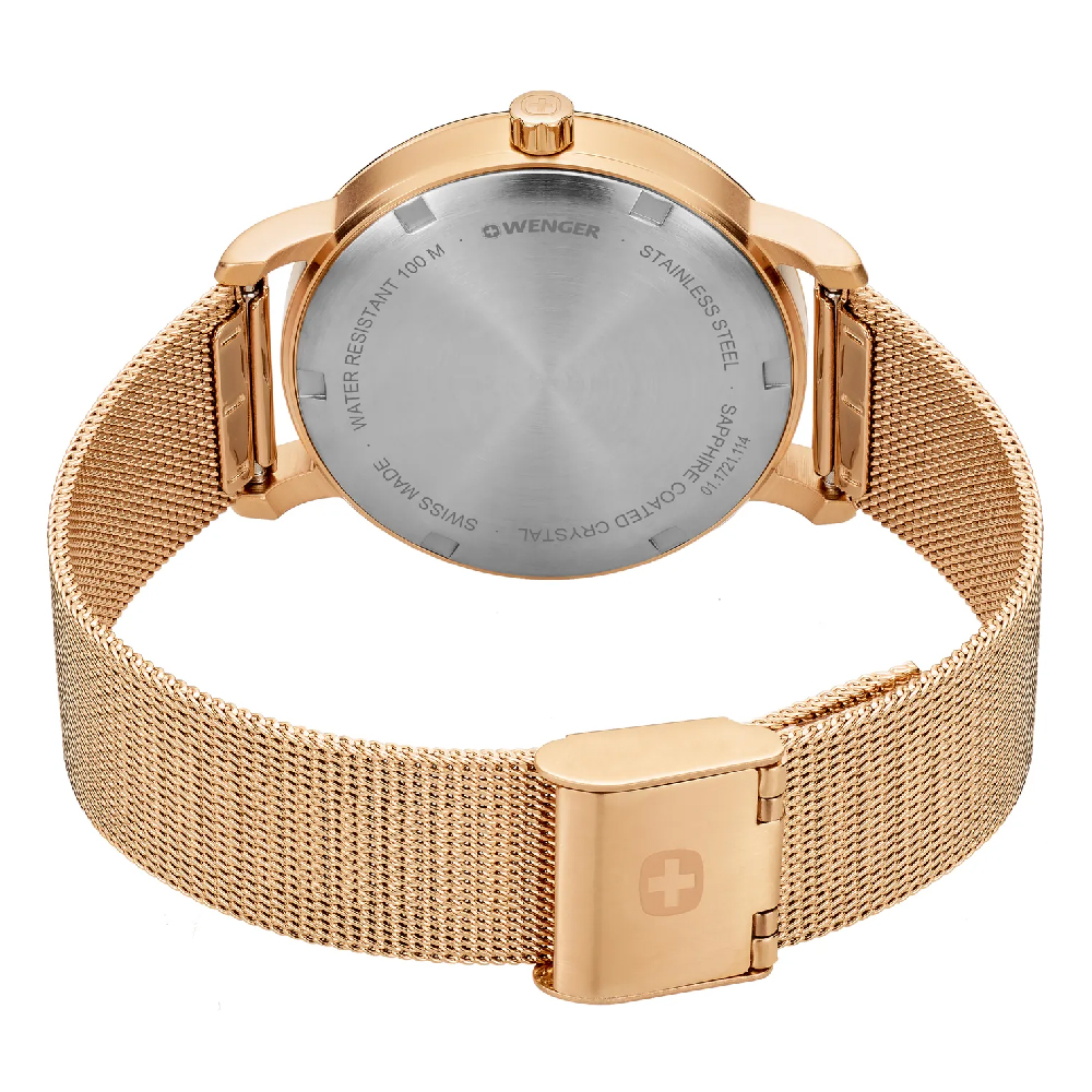 Foto 3 pulgar | Reloj Wenger Unisex Urban Donnissima Dorado