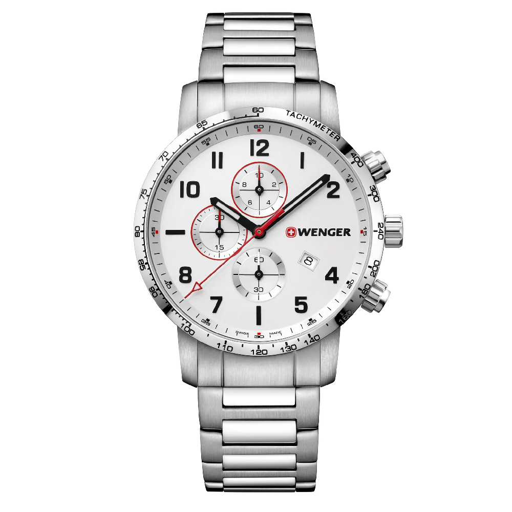 Reloj Wenger Attitude Chrono Plateada