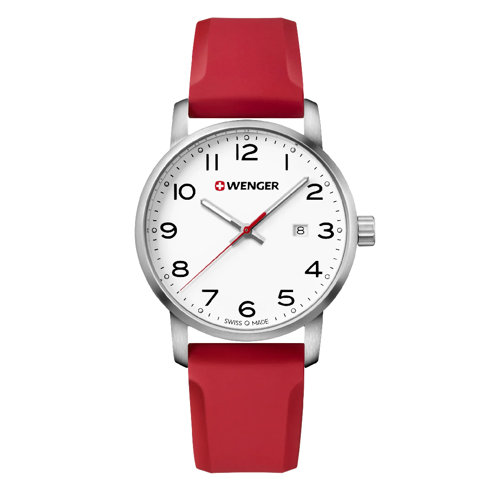 Reloj Wenger Unisex Avenue Rojo