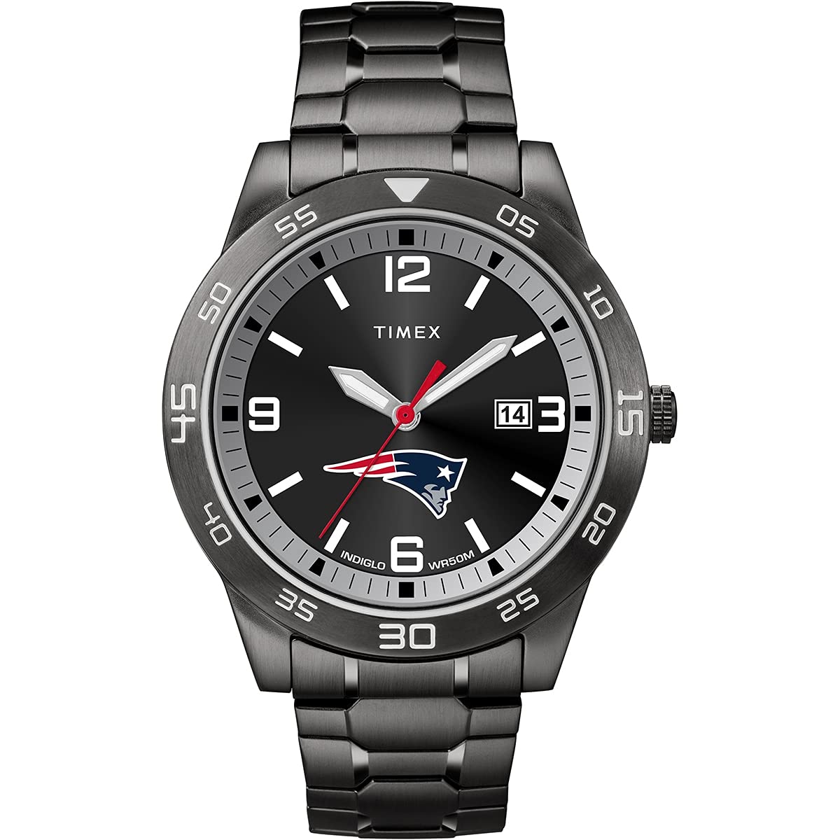 Foto 2 pulgar | Mira Timex Nfl Acclaim New England Patriots Para Hombre - Venta Internacional.