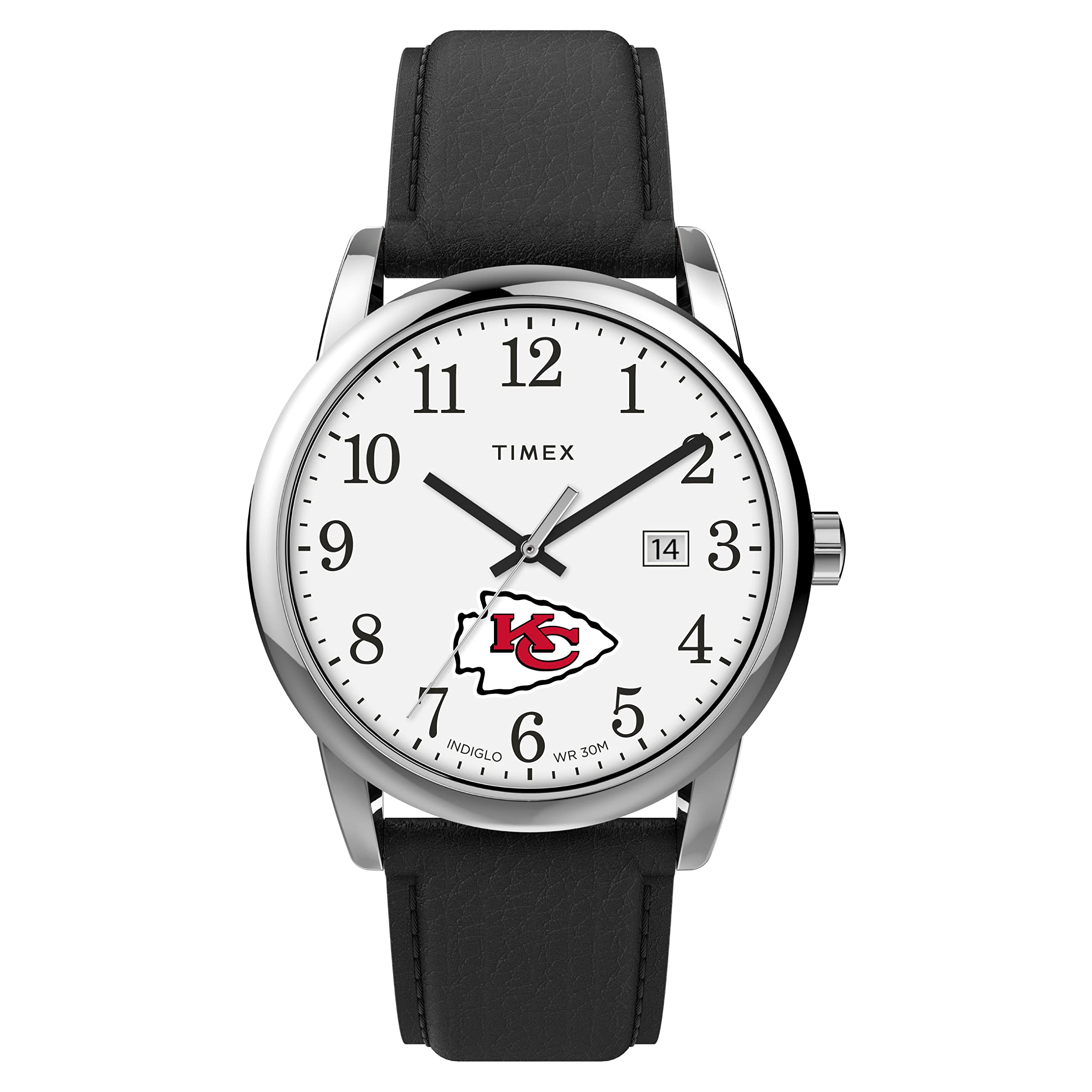 Foto 2 pulgar | Reloj Timex Nfl Easy Reader 38 Mm De Los Kansas City Chiefs Para Hombre - Venta Internacional.