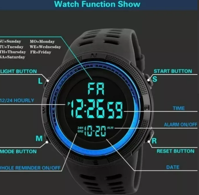 Foto 4 | Impresionante Reloj Deportivo Digital Xtellar, El Compañero Perfecto De Tus Aventuras