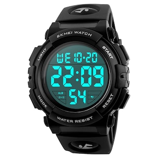 Foto 1 | Reloj Skmei Digital Con Cara Grande Para Hombre, Deportivo, Impermeable, Negro - Venta Internacional.
