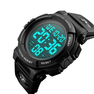 Foto 2 | Reloj Skmei Digital Con Cara Grande Para Hombre, Deportivo, Impermeable, Negro - Venta Internacional.